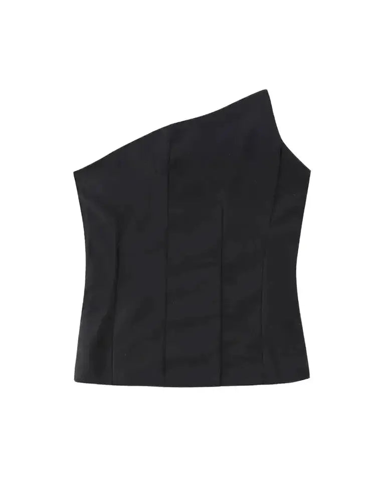 Harper Asymmetrical Bandeau Top